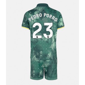 Tottenham Hotspur Pedro Porro #23 Rezervni Dres za Dječji 2024-25 Kratak Rukavima (+ kratke hlače)